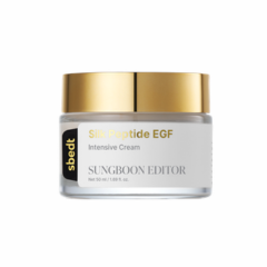 Intensīvs pretnovecošanās krēms ar EGF un peptīdiem Sungboon Editor Silk Peptide EGF Intensive Cream